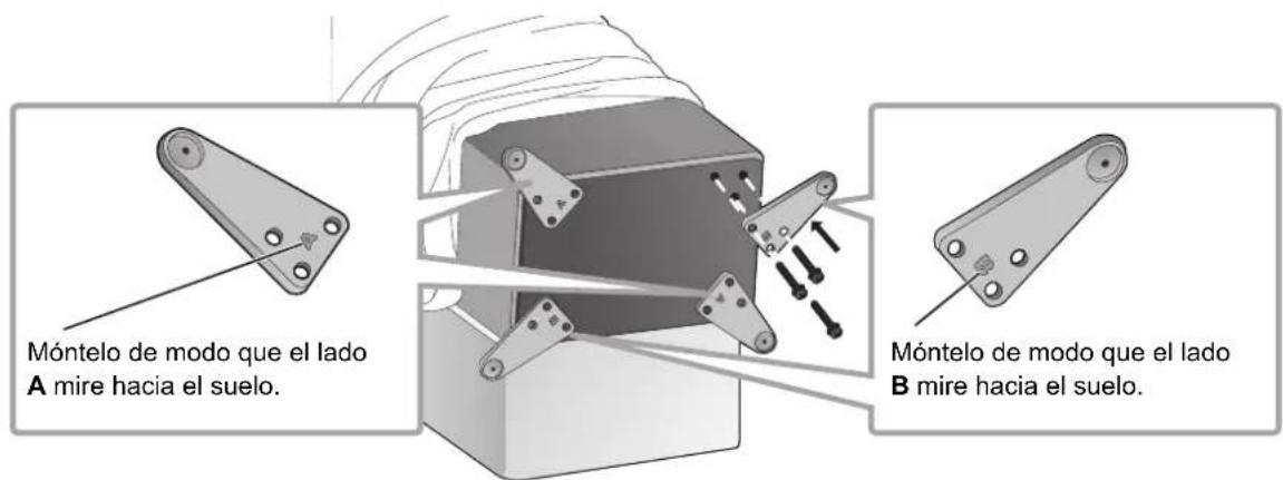 TECHNICS SBG90M2 - ① Saque los accesos. - 5