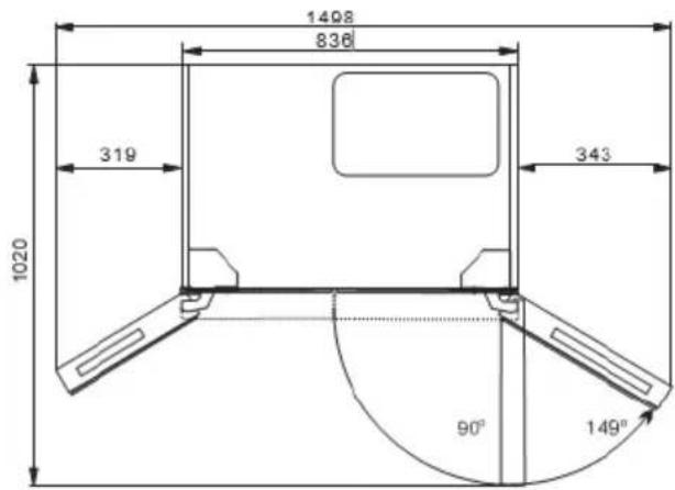 Infiniton SBS442IXD - DIMENSOES - 3