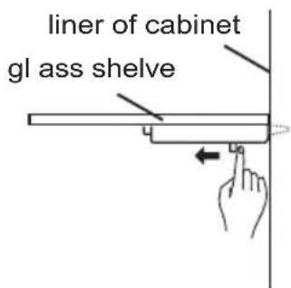 Infiniton SBS442IXD - Glass shelves - 1