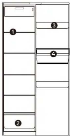 Infiniton SBS442IXD - REFRIGERATOR COMPARTMENT - 1