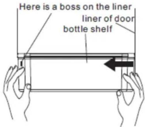 Infiniton SBS442IXD - Bottle Shelf - 1