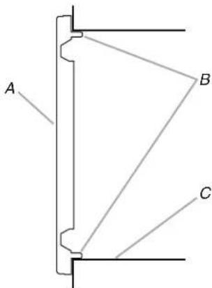 WHIRLPOOL MK2160AB - Install Trim Kit Frame - 1