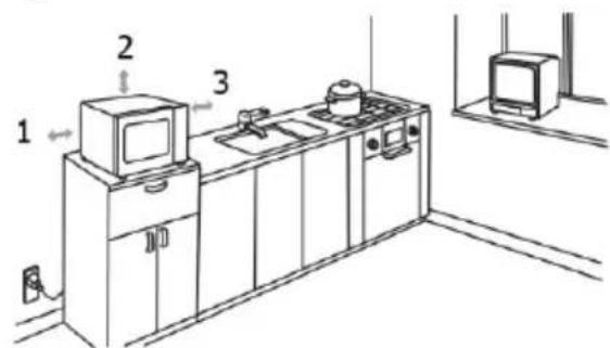 BRANDT GE2626B - This appliance shall not be placed in a cabinet. - 1