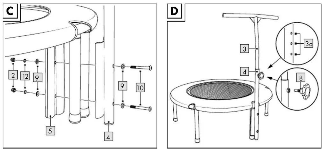 CRIVIT IAN 280580 - FITNESS TRAMPOLINE - 3