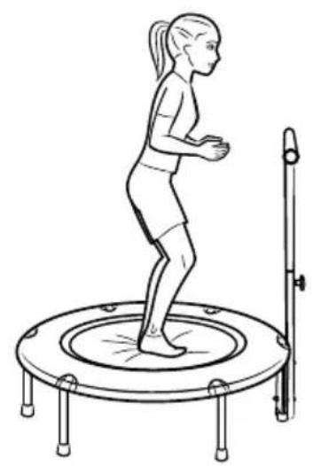 CRIVIT IAN 280580 - FITNESS TRAMPOLINE - 8