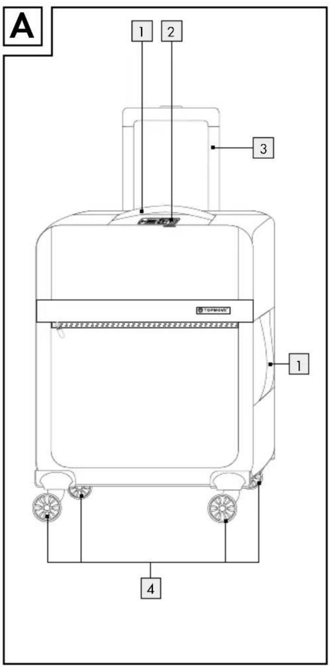 Topmove IAN 331739 - VALISETROLLEY - 1