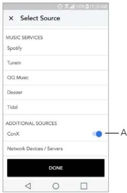 TIVOLI AUDIO ConX - Sources - 1