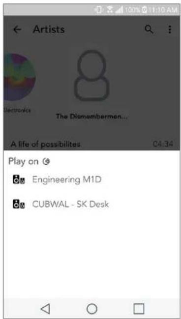TIVOLI AUDIO ConX - Muziekscherm (geldt enkel voor lokale inhoud) - 2