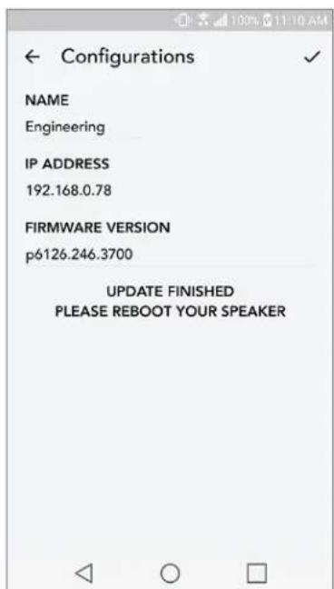 TIVOLI AUDIO Model SUB - Mise à niveau du firmware - 5