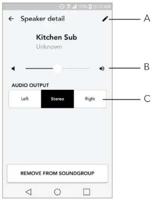 TIVOLI AUDIO Model SUB - Pagina met gegevens van de luidspreker - 1