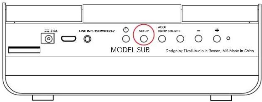 TIVOLI AUDIO Model SUB - Configurazione - 2