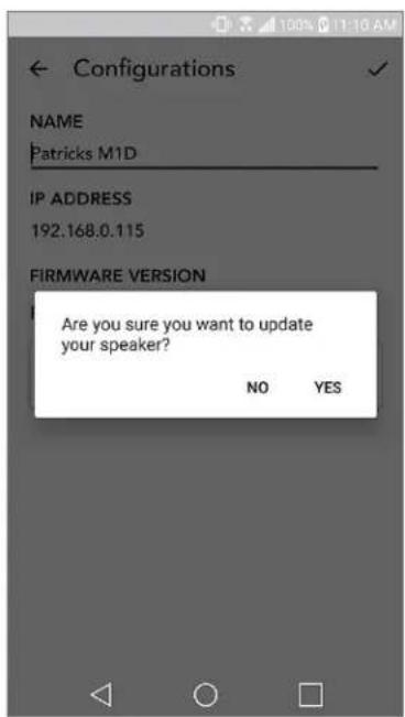 TIVOLI AUDIO Model SUB - Mise à niveau du firmware - 3