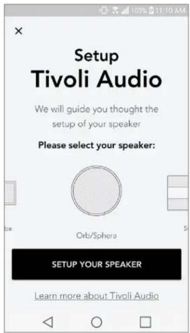 TIVOLI AUDIO ORB - Setup - 1