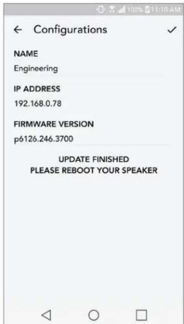 TIVOLI AUDIO ORB - Mise à niveau du firmware - 5