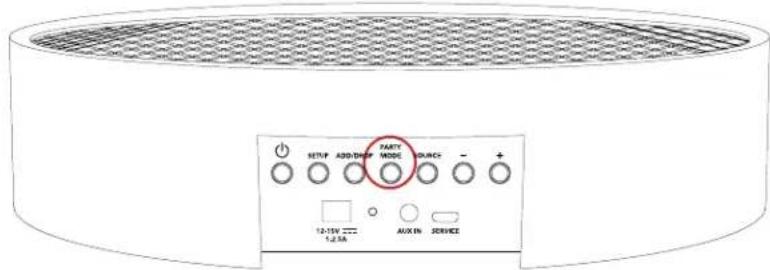 TIVOLI AUDIO ORB - Knopf: Party-Modus - 1