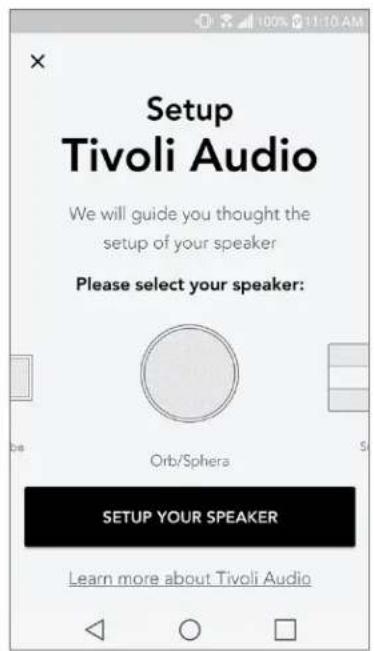 TIVOLI AUDIO ORB - Opsætning - 1