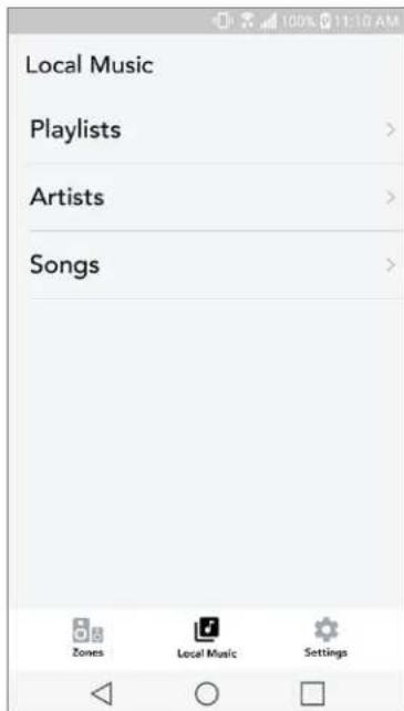TIVOLI AUDIO ORB - Music Screen (only applies to local content) - 1