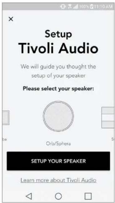 TIVOLI AUDIO ORB - Paramétrage - 1
