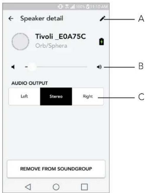 TIVOLI AUDIO ORB - Elenco altoparlanti per zona - 2