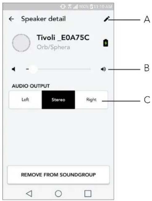 TIVOLI AUDIO ORB - Pagina de detailles del altoz - 1