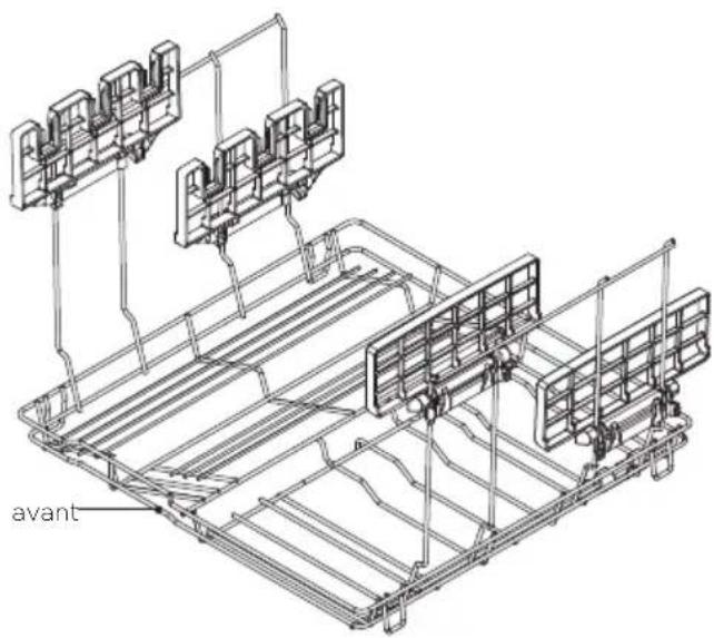 Fisher & Paykel DD24STX6HI1 - Grille de la base - 1