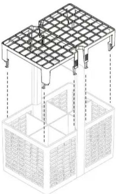 Fisher & Paykel DD24DTX6I1 - Accessoires du panier à ustensiles - 1