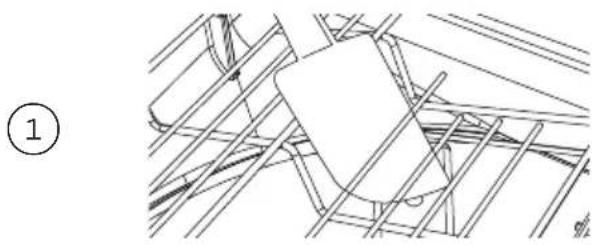 Fisher & Paykel DD24DTX6HI1 - Bras gicleur bloqué - 1
