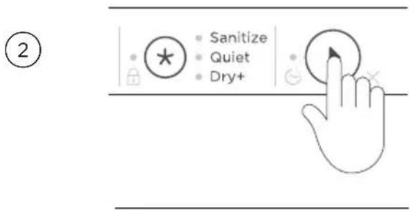 Fisher & Paykel DD24DTX6HI1 - Bras gicleur bloqué - 2