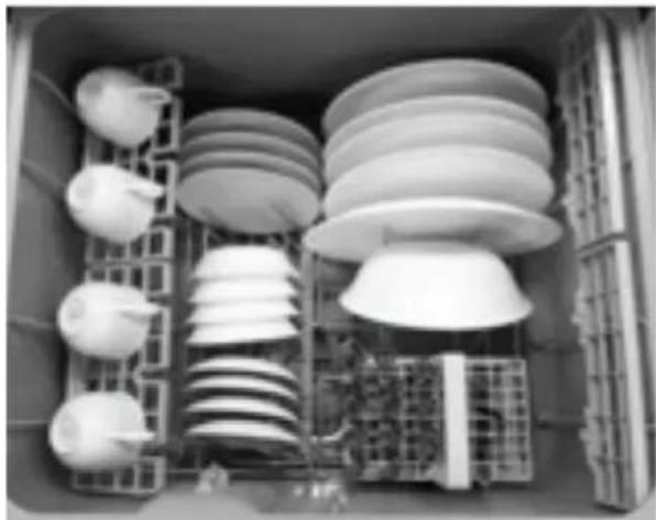 Fisher & Paykel DD24SV2T9 N - Gabarit de chargement recommandé pour les modèles doubles (standard) - 1