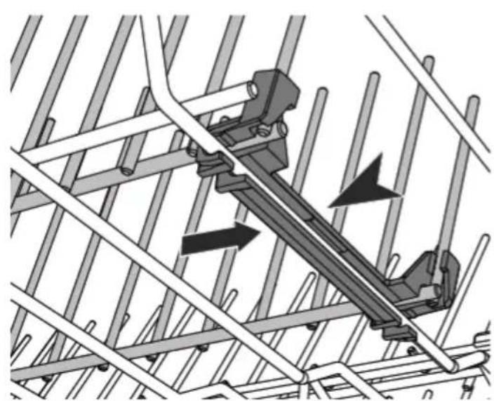 Fisher & Paykel DD24SV2T9 N - Clip de fixation pour couteau (certains modèles uniquement) - 3