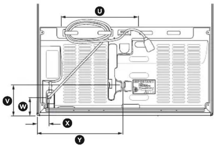 Fisher & Paykel RF170WDRUX5 N - Product and cabinetry dimensions - 9