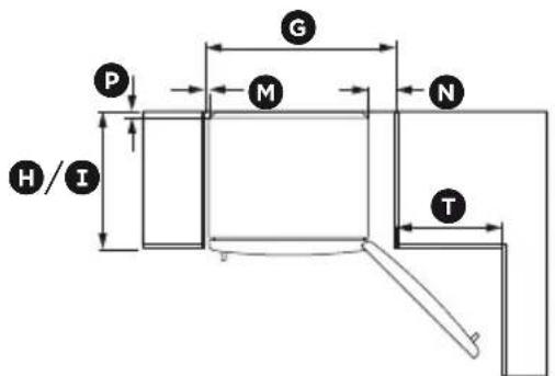 Fisher & Paykel RF170WDRUX5 N - Freezer door models (RF135B, E522B) (Ice & Water and non Ice & Water) - 4