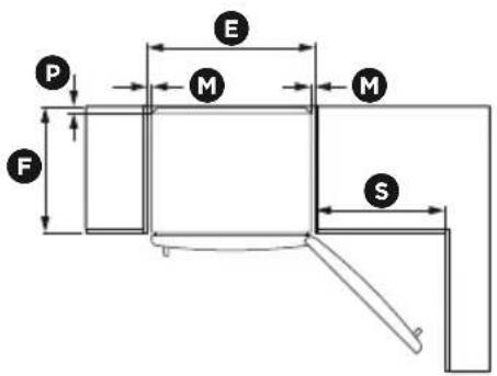 Fisher & Paykel RF170WDRUX5 N - Freezer door models (RF135B, E522B) (Ice & Water and non Ice & Water) - 3