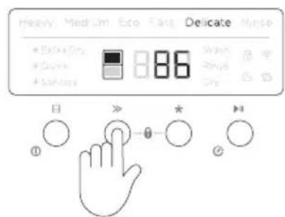 Fisher & Paykel DD24DCTW9 N - Réglage d'une option de modification de lavage - 2