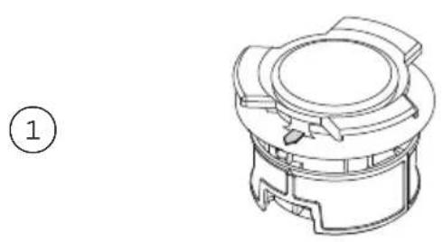 Fisher & Paykel DD24DCTW9 N - Replacing the drain filter - 1
