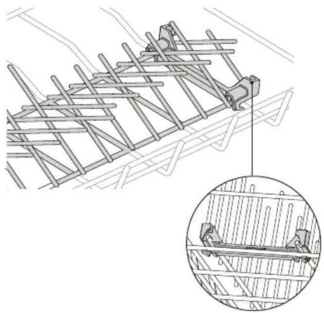 Fisher & Paykel DD24DCTW9 N - Grille avec dents repliables - 1
