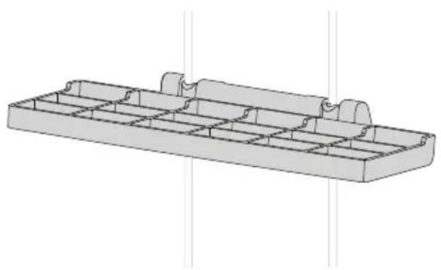 Fisher & Paykel DD24DCTW9 N - Foldable cup racks - 1