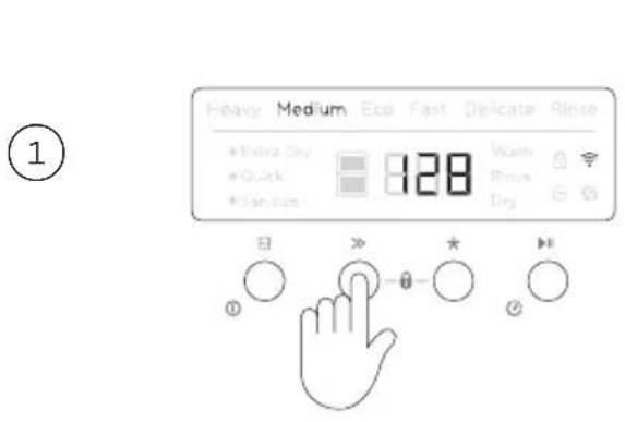Fisher & Paykel DD24DCTW9 N - Activation du mode de commande à distance - 1