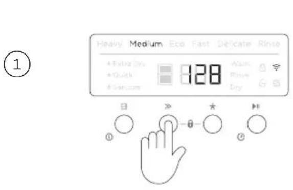Fisher & Paykel DD24DCTW9 N - Enabling remote mode - 1
