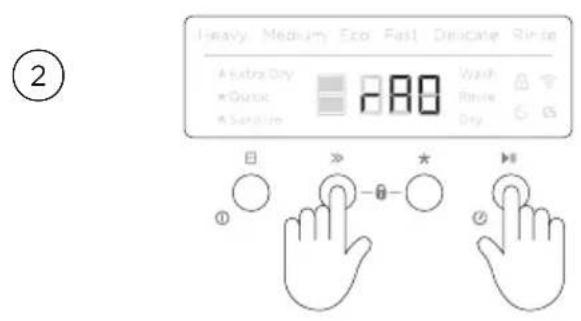 Fisher & Paykel DD24DCTW9 N - Modification des réglages - 2
