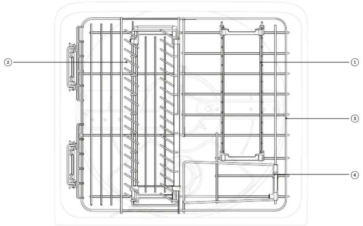 Fisher & Paykel DD24DCTW9 N - Compartment amovable pour petits articles - 1