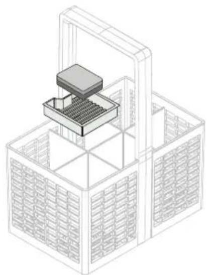 Fisher & Paykel DD24DCTW9 N - Dans le panier à ustensiles - 1