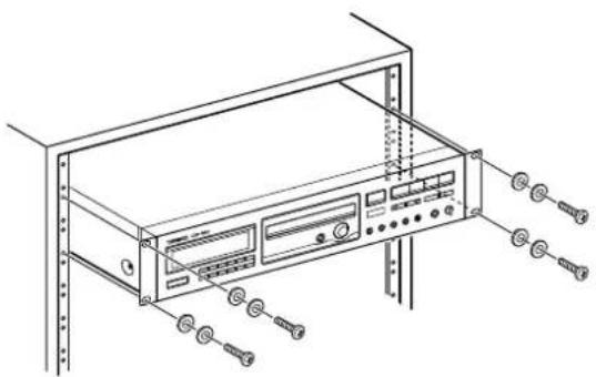 TASCAM CD160 - Gestelleinbau - 1