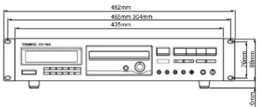 TASCAM CD160 - ALGEMEEN - 1