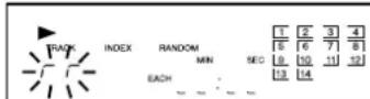 TASCAM CD160 - Press the RANDOM button. - 1