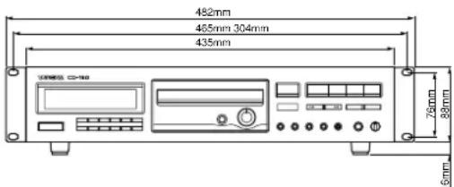 TASCAM CD160 - GENERALITÀ - 1