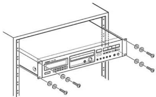 TASCAM CD160 - Installazione su rack - 1