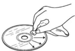 TASCAM CD160 - Come tenere i CD - 3