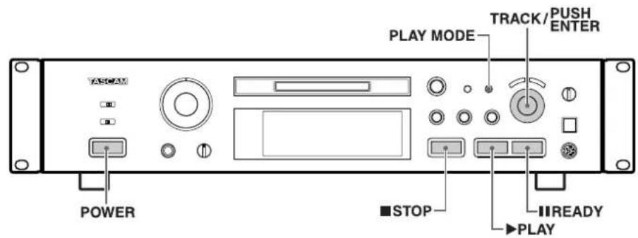 TASCAM MD350 - Tasti usati in questa pagina - 2
