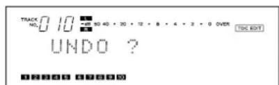 TASCAM MD350 - Cancelación de laULTima operación (función UNDO) - 1